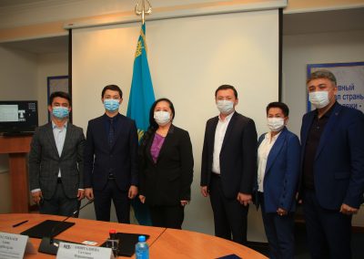 Встреча с Общественным объединением «Республиканское студенческое движение «Альянс студентов Казахстана»