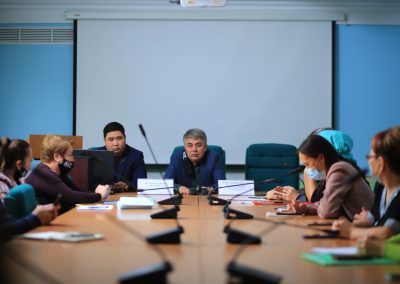 Встреча Проректора по воспитательной и социальной работе Абдуллаева С.С. с кураторами учебных групп