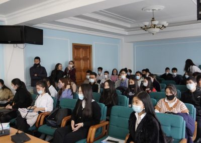 Встреча Проректора по воспитательной и социальной работе Абдуллаева С.С. со старостами учебных групп