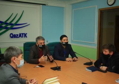 Встреча проректора по ВиСР Абдуллаева С.С. со студентами-активистами Академии.