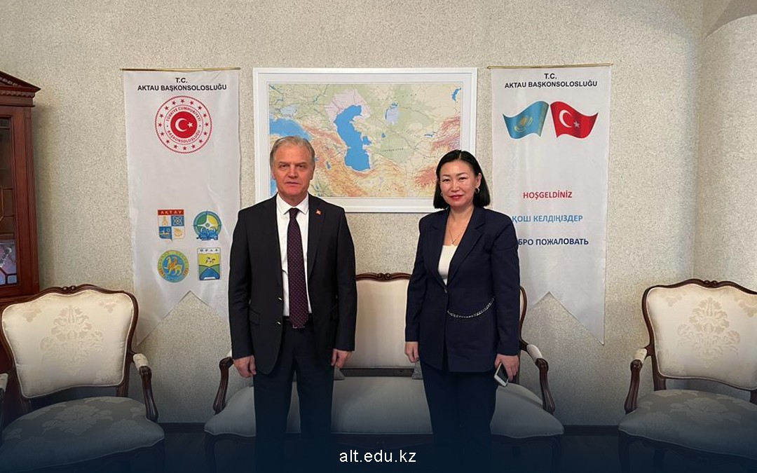 Проведены переговоры с Актауским транспортным колледжем им. М. Тынышпаева и посольством Турции.
