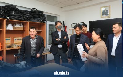 On January 29, 2024, a working visit of representatives of the Korean National University of Transport (KNUT) with the leadership of the Academy took place