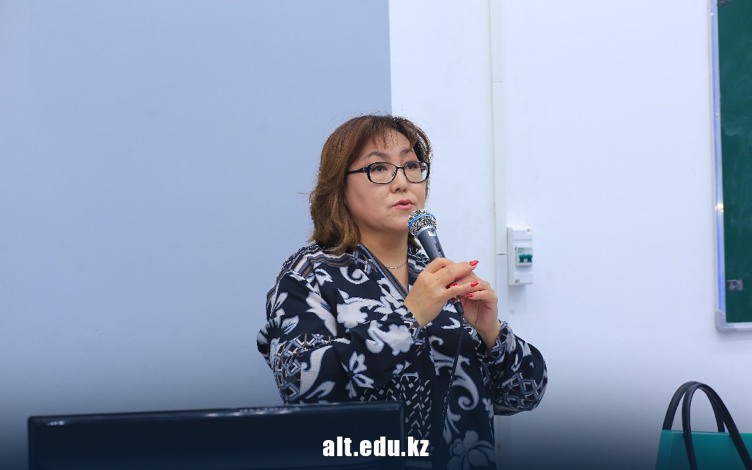 Guest lecture by Lyazzat Taskenovna Musabekova, Chief Manager of the Department of Economics at JSC “NC “KTZ”