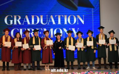 Presentation of diplomas to graduates of 2024