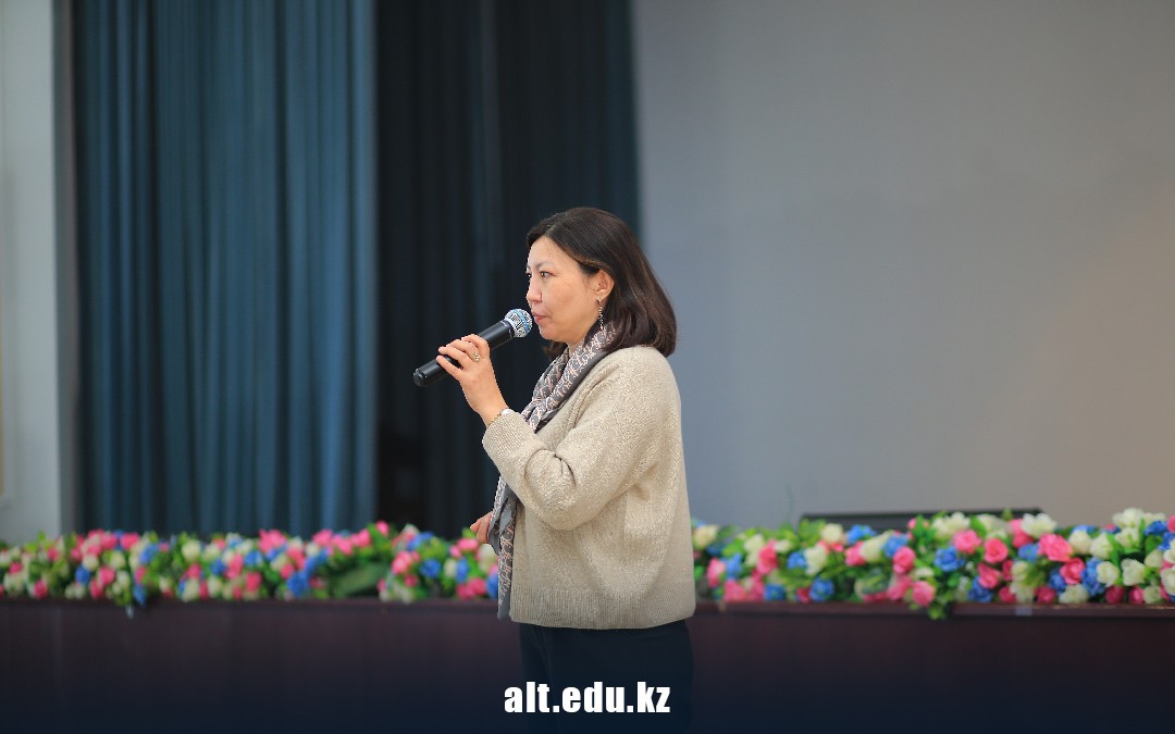 Meeting with lecturer-expert of the Department of Religious Affairs Kantarbayeva Zhanna Urinbasarova