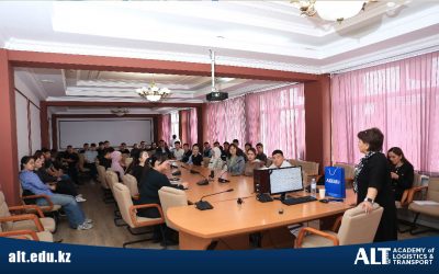 A guest lecture on “Automated control systems of the border station” was held