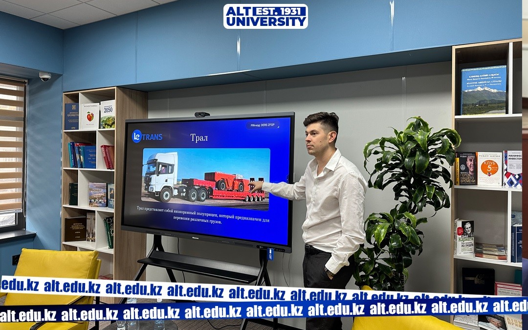 Lecture by Evgeny Lebedev: Road Freight Transport and Its Development in Kazakhstan