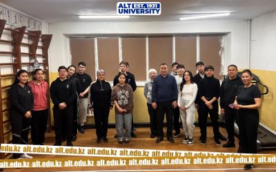 SPORTS CONTEST among students of 1-4 courses «ALT University named after M. Tynyshpayev» JSC