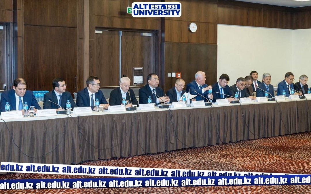 President-Rector of ALT University Named After M. Tynyshpayev Participated in the Annual General Meeting of the Union of Transport Workers of Kazakhstan “KAZLOGISTICS”