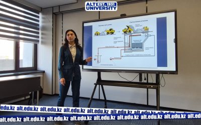 Семинар на тему «Снегоплавильные полигоны как экологическое решение для мегаполисов на примере г. Алматы в рамках Устойчивого развития»