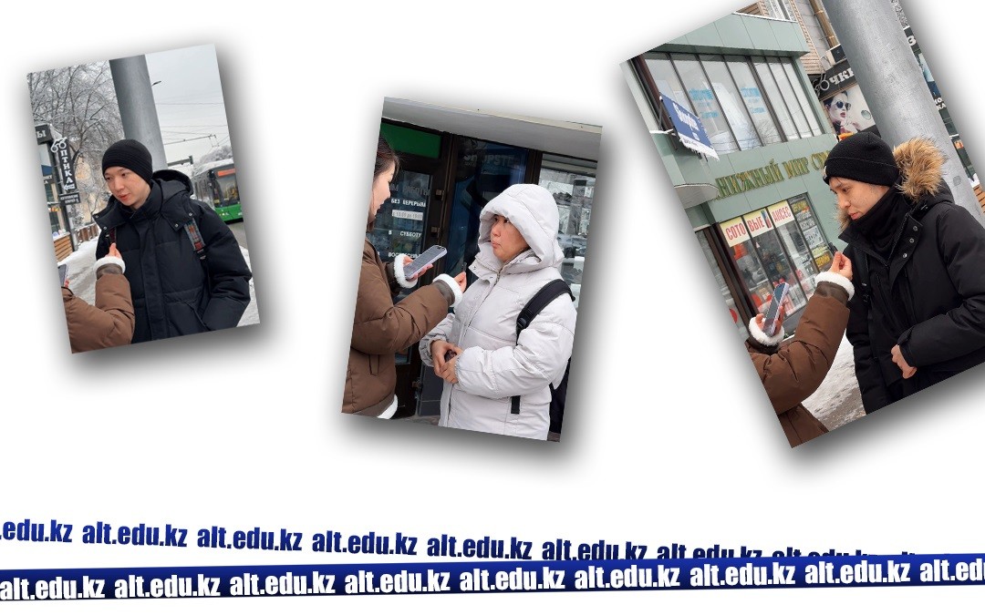 Students of M. Tynyshpayev ALT University conducted a sociological survey on poverty eradication in Kazakhstan