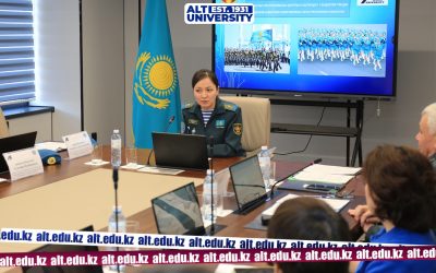 ALT University Held an Info Lesson on “Gender Equality in the Armed Forces of the Republic of Kazakhstan”