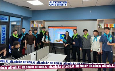 «Language education» кафедрасында «Ұлы Жеңіске – 80 жыл. Ешкім де, ештеңе де ұмытылмайды!» мерекелік іс шарасы