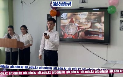 The “General Engineering” Department held a special event for students as part of the implementation of the Sustainable Development Goals (SDGs) under the theme “80th Anniversary of Victory in the Great Patriotic War