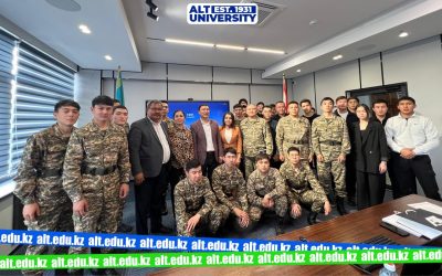 Guest lecture was held featuring Dr. Nurzhan Erkenuly Kulumzhanov