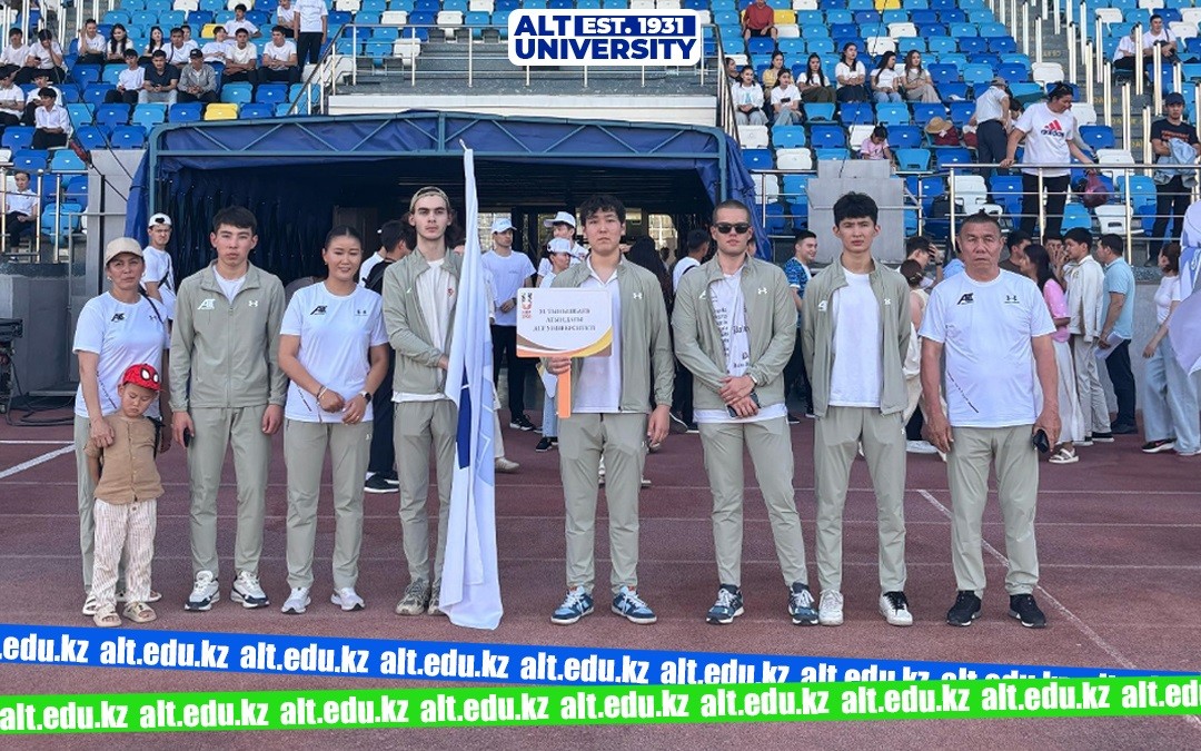 The team of M.Tynyshpaev ALT University took part in the XIII Summer Universiade in Turkistan, competing in table tennis and basketball