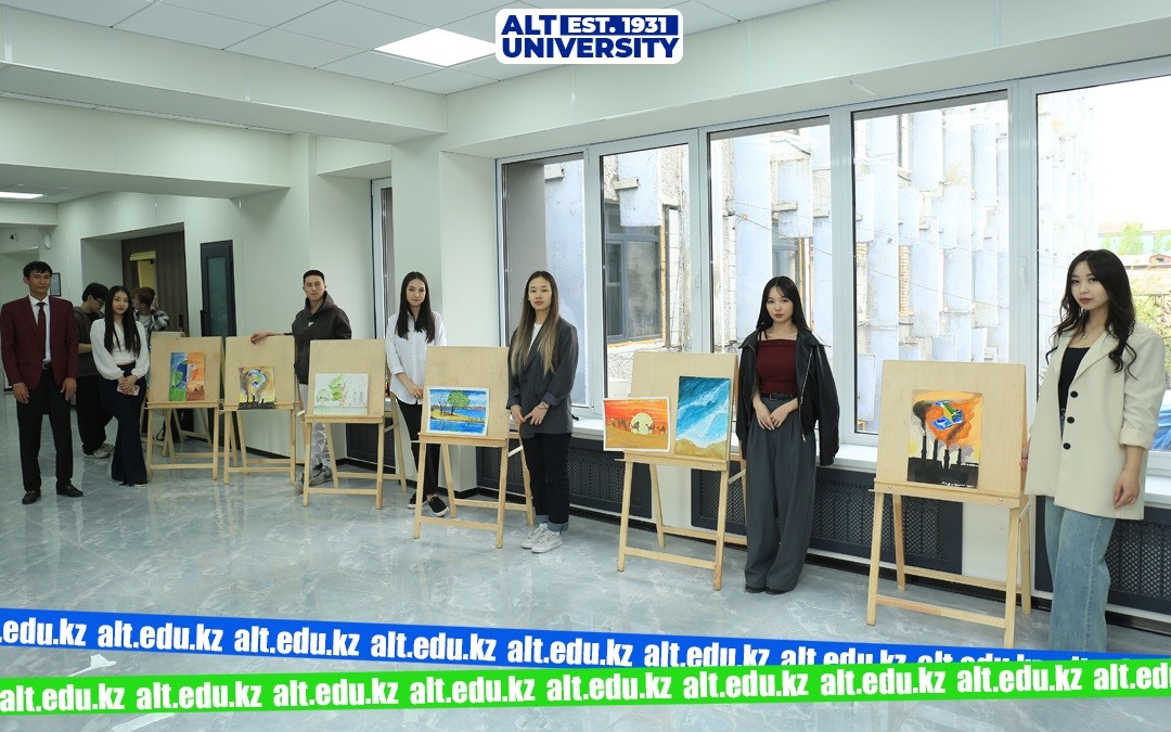 “Sustainable Future: My Vision” — Art Exhibition at ALT University