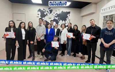 At the Higher School of “Marketing and Logistics” of Turan University, an international student logistics olympiad was held remotely