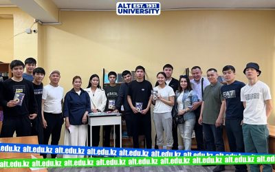 ӘЛЕУМЕТТІК-ГУМАНИТАРЛЫҚ ПӘНДЕР ЖӘНЕ ДЕНЕ ТӘРБИЕСІ кафедрасының кафедра күніне «UNIVERSITY QUIZ»