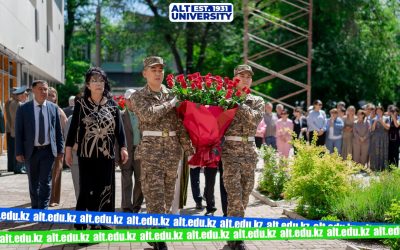 Flower Laying Ceremony in Honor of the 146th Anniversary of Mukhamedzhan Tynyshpaev