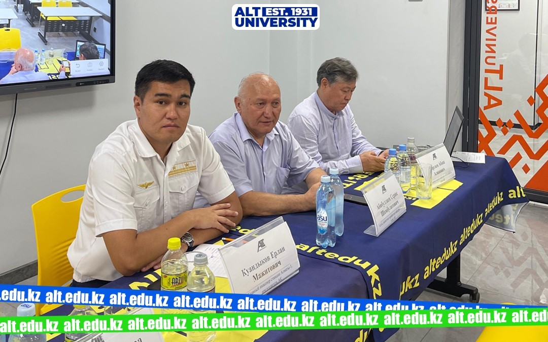 On June 18, 2025, the final comprehensive exam was held for graduating students of the educational program 6B11326 – “Organization of Transportation, Traffic, and Transport Operation”