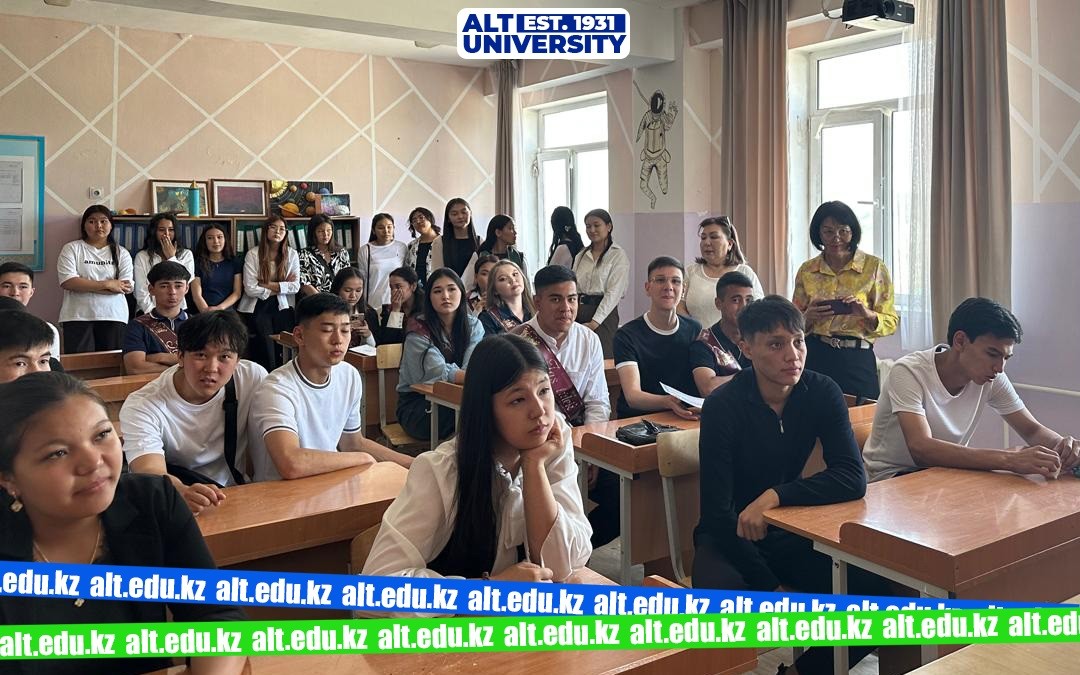 Report on career guidance work Assistant Professor of the Department of  “Architectural and civil engineering ” Murzalina Gulshat Bukharbaevna