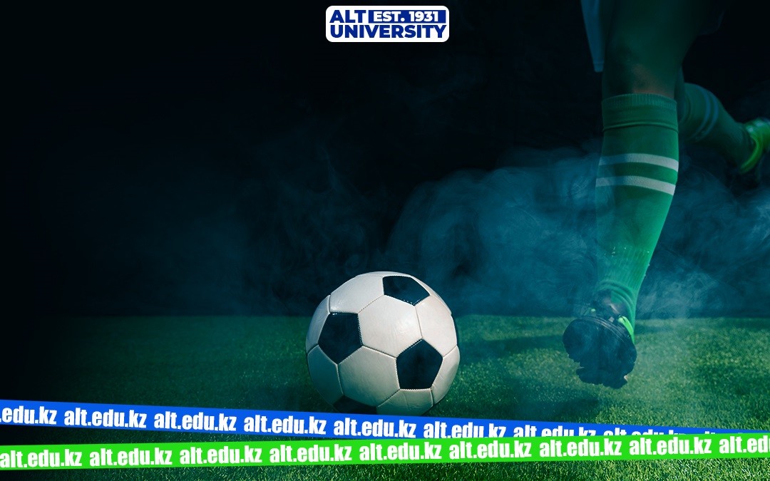 ALT University named after Mukhamedzhan Tynyshbaev is pleased to announce football training sessions!