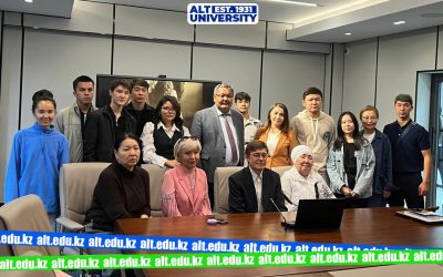 Meeting with the Grandson of M. Tynyshbaev at ALT University