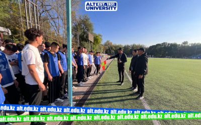 On September 25–26, physical fitness testing was conducted for students applying to the military department