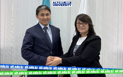 «АЛТ» университеті «Жол активтерінің сапасы ұлттық орталығы» (ҰҚРА) ШЖҚ МК Алматы облысы бойынша филиалы құрамында филиалын ашты