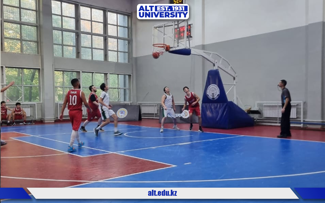 On October 12, the ALT University named after M. Tynyshpaev basketball team played its next match in the Almaty Student League