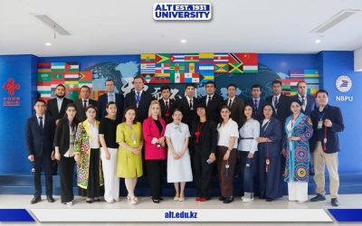 Визит делегации ALT University в Нинбоский политехнический университет (КНР) в рамках программы ШОС