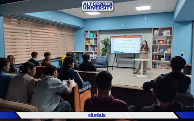 Youth Health Center of Almaty on the topics “Ludomania” and “Anxiety State”, conducted by clinical psychologist R.V. Marinets