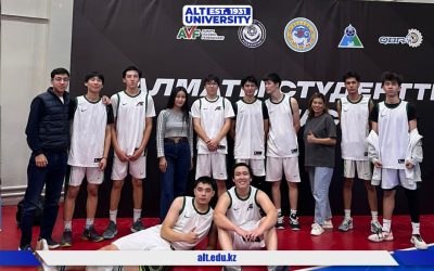 5 қазанда М.Тынышпаев атындағы ALT университетінің баскетбол командасы ETU командасымен ойнады