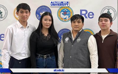 In the intellectual team and individual tournament among students in togyzkumalak, the 1st year student of ALT University Kanat Zhantore took the III place