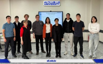 Results of the pedagogical practice of master’s students ALT University M. Tynyshpaev