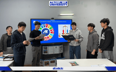 A student discussion on “Society and Gender Equality” held at the university