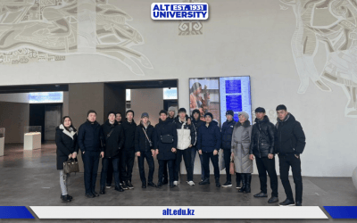 Посещение Центра современной культуры «Целинный» студентами 2 курса