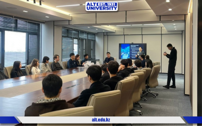 Встреча со студентами на тему «Закон и порядок» в рамках ЦУР