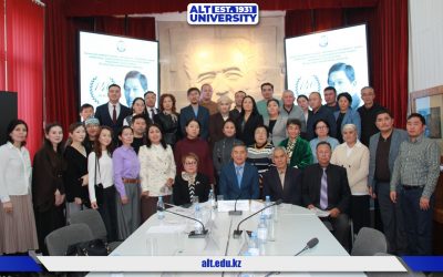 ALT Faculty Member Spoke at the Republican Conference “M. Dulatuly and the Heritage of Alash”