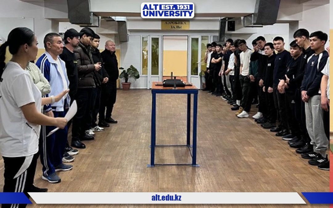 В честь Дня Независимости среди студентов 1 курса прошли соревнования по армрестлингу, по итогам которых были определены лучшие спортсмены