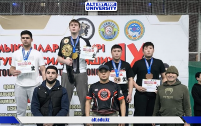 A student of ALT Almaty College won third place at the IX Republican hand-to-hand combat tournament