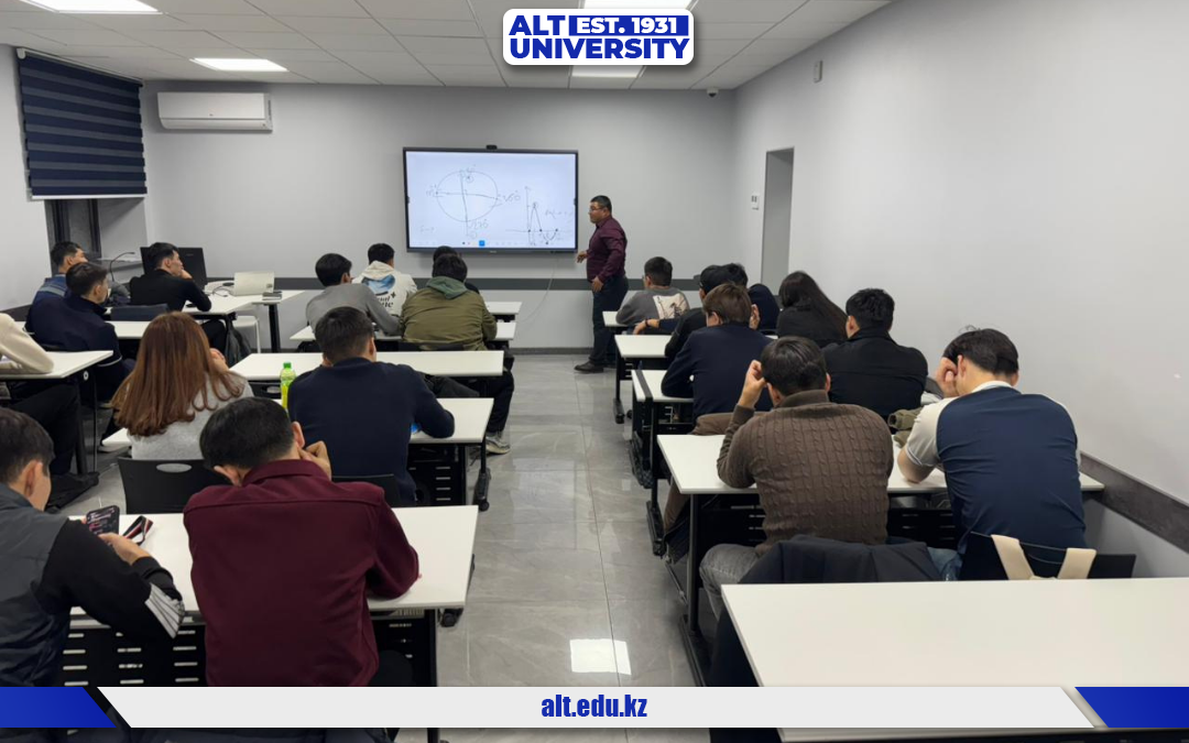 ЦУР және дуальды оқыту аясындағы қонақ дәріс: «Қазіргі локомотивтердегі IGBT-инверторлар»