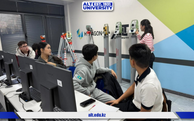 The Department of Transport Construction held a round table discussion with first-year students on “Practical Mastery of Geodetic Equipment in the Learning Process”