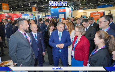 ALT Университетінің құрылтайшылары Ұлыбританияда өткен Bett UK 2026 халықаралық көрмесіне қатысты
