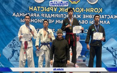 ALT University студенті — қоян-қолтық ұрыстан Алматы қаласының жүлдегері