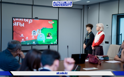Тарих және тағылым: ALT-да Қазақ хандығының құрылуына арналған мастер-класс өтті