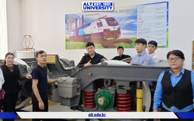 Болашақ инженерлердің кәсіби сынағы: ALT-да локомотивтерді жөндеу технологиясы бойынша кейс-емтихан өтті