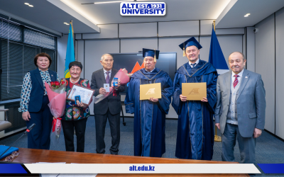 Мухамеджан Тынышпаев атындағы ALT Университетінде Ғылыми кеңестің салтанатты мәжілісі өтті: көлік саласы көшбасшылары мен көрнекті ғалымдардың еңбегі еленді