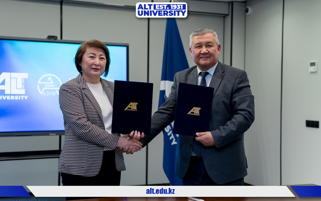 Сала мүддесіндегі синергия: ALT University мен Алматы ауыр машина жасау зауыты (ААМЗ) кадрлар даярлауда күш біріктіруде